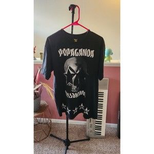 Popaganda Ron English Tshirt Large Men's- Rare Vintage Skull Tee - Size L